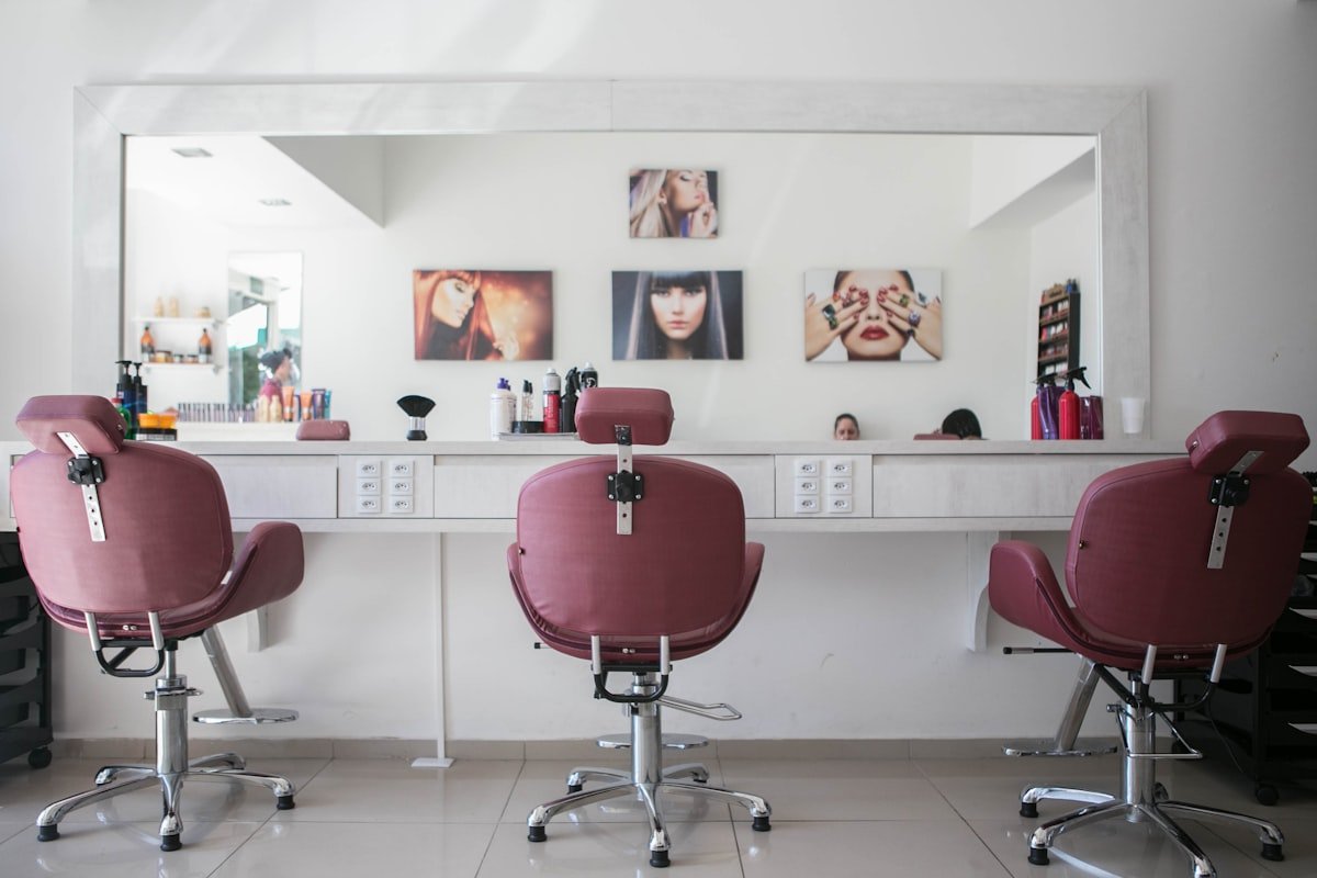 Elegant interior of Severina Beauty Salon