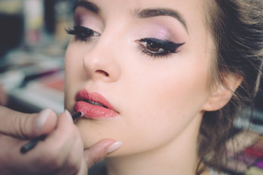 Professional makeup artistry
